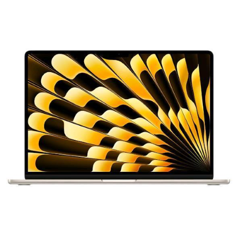 APPLE MACBOOK AIR 15'' 2025 15.3" WQXGA M4 CHIP 10-CORE CPU 10-CORE GPU RAM 16GB-SSD 512GB NVMe-WI-FI 6E ITALIA STARLIGHT